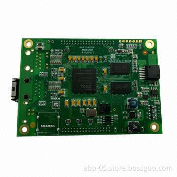 4-layered PCB Assembly for Industrial, SMD + DIP Assembly Process